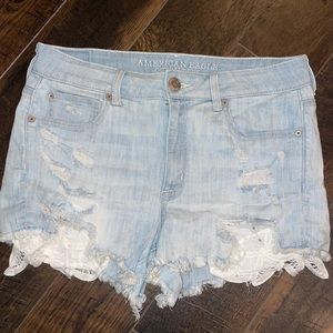American Eagle Hi-Rise Shorts